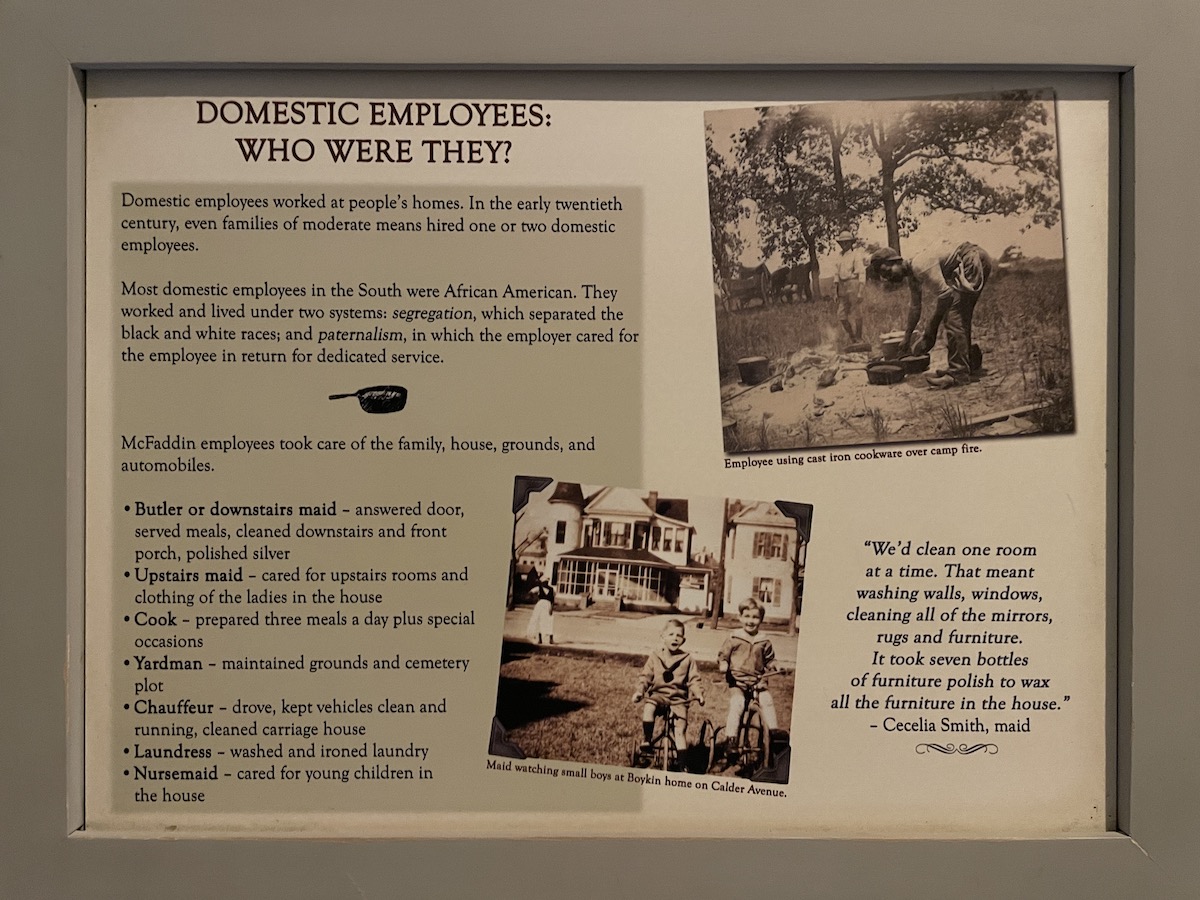 Domestic Employees: Who Were They?